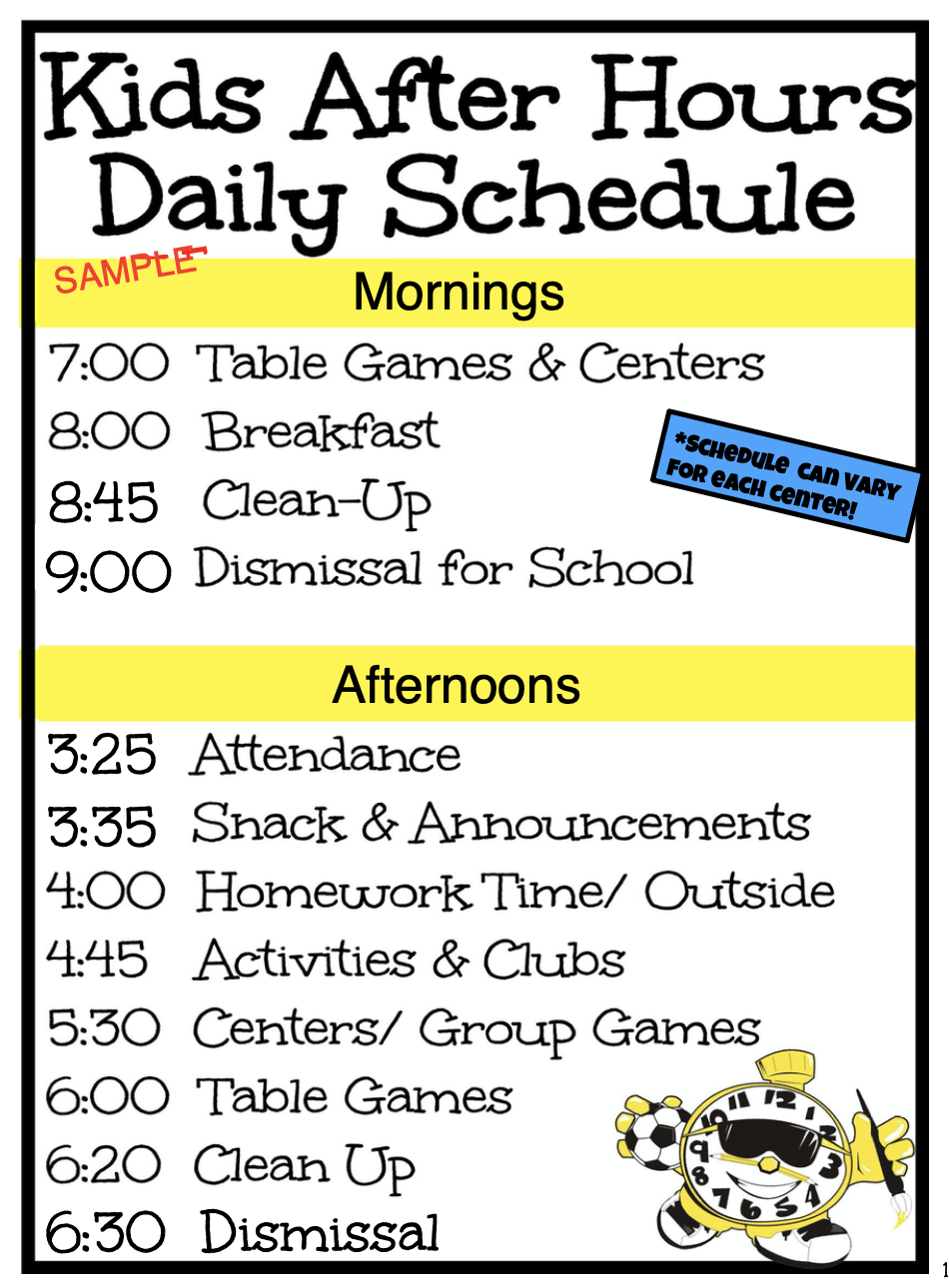 sample-daily-schedule-kids-after-hours